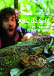 Les cahiers scientifiques du Parc amazonien de Guyane - Volume n°7