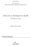 L'éducation au développement durable